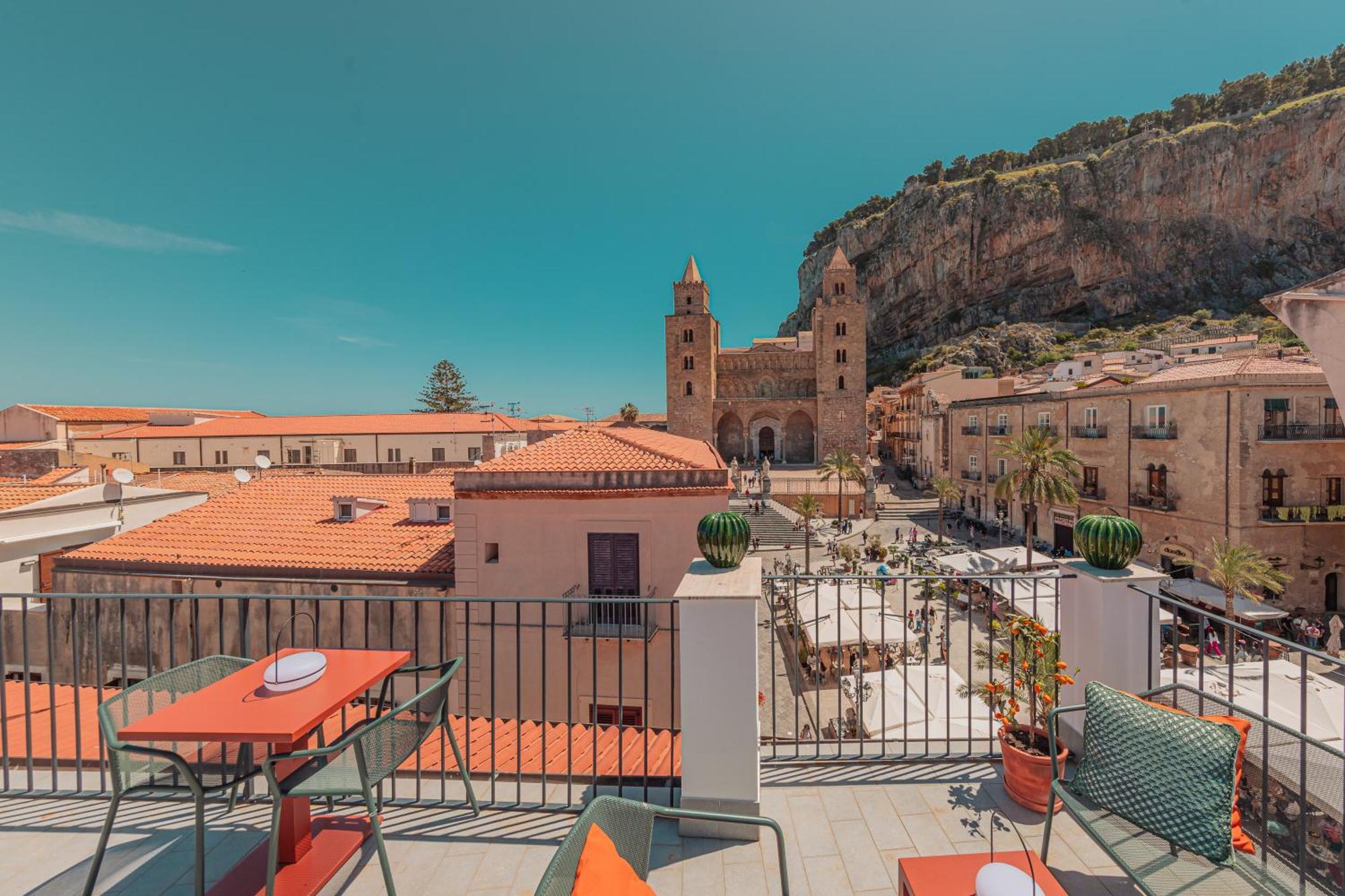 Palazzo Villelmi Cefalù Buitenkant foto