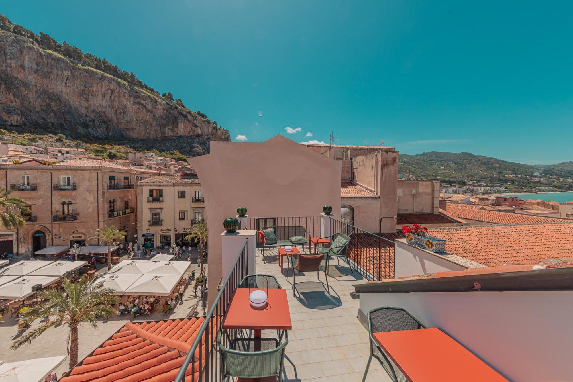 Palazzo Villelmi Cefalù Buitenkant foto